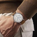 FEICE Bauhaus Men's Automatic Dress Watch - Brown