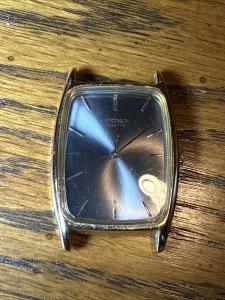 Seiko Thin Gold Tone Dress Watch 7430-5550