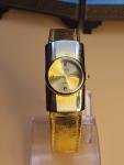 Viviani Gold Tone Watch with Leather Band