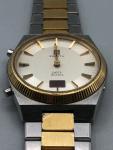 1970s Zenith Defy LED Stainless Steel Gold Watch