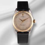 Rolex Oyster Perpetual Zephyr Vintage Leather Watch