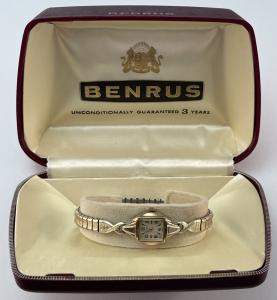 Vintage Benrus Ladies 10k RGP Mechanical Watch
