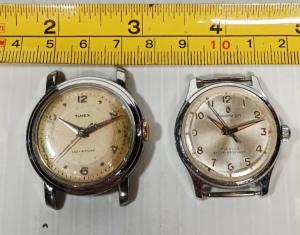 Set of 2 Vintage TIME & SOVEREIGN Wrist Watches