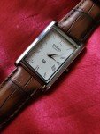 Rare Seiko Slim Tank Vintage Men's Leather Watch