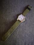 Vintage Military-Style Field Watch with Japan Movement