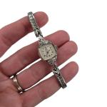 Waltham Ladies Vintage Cocktail Watch in Silver