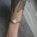 Waltham Ladies Vintage Cocktail Watch in Silver