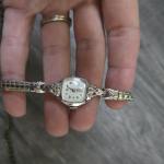 Waltham Ladies Vintage Cocktail Watch in Silver