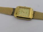 Gold Tone Vintage Helbros Quartz Dress Watch