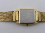 Gold Tone Vintage Helbros Quartz Dress Watch