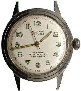 Vintage Bel-Air Military Field Watch for Men