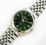 Rolex Air-King Vintage Automatic Green Dial Watch