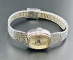 Vintage Benrus Women's Silver Mechanical Dress Watch