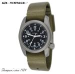 Bertucci A-2S Vintage Black Dial Field Watch