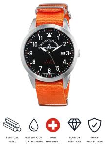 Zeno Basel Pilot Aviator Black Vintage Watch