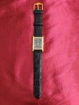Rare Vintage Seiko Slim Tank Leather Watch