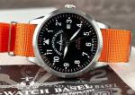 Zeno Basel Pilot Aviator Black Vintage Watch
