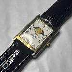 Axcess Moonphase Vintage Quartz Tank Watch