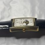 Axcess Moonphase Vintage Quartz Tank Watch