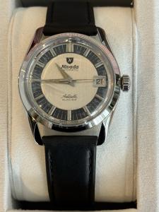 Nivada Grenchen Antarctic Glacier Vintage 35mm Watch