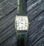 Men's Vintage Seiko Slim Silver Tank Watch