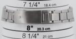 Rolex Oysterdate Precision White Stainless Steel Watch