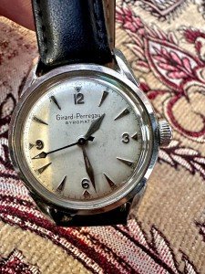 Vintage 1957 Girard-Perregaux Gyromatic Watch for Men
