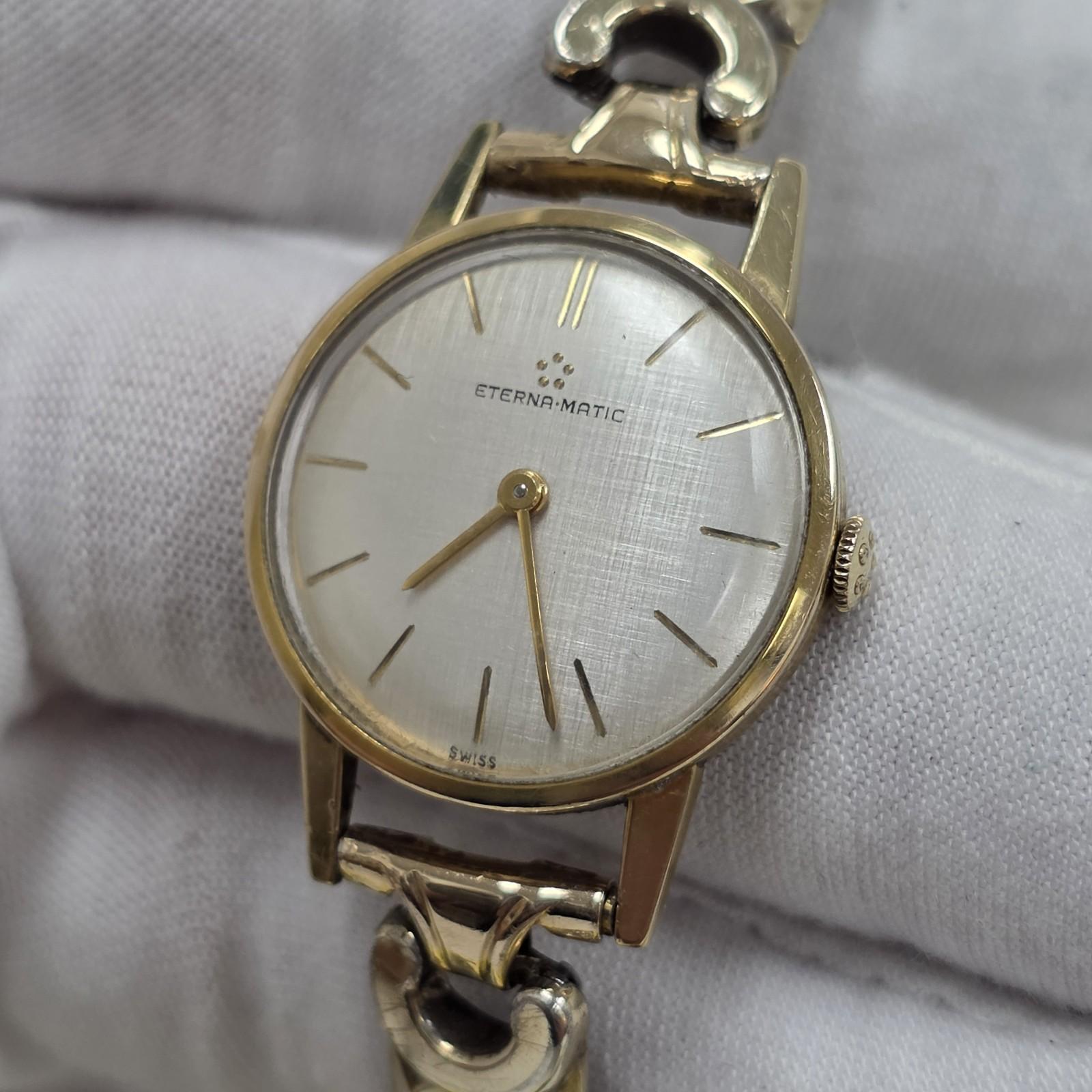 Eterna-Matic Gold Plated Automatic Dress Watch