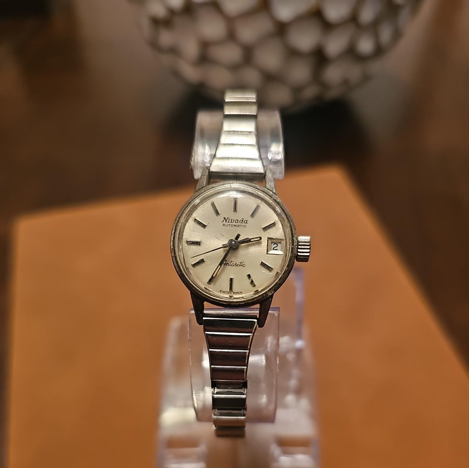 Vintage Nivada Grenchen Antarctic Automatic Watch