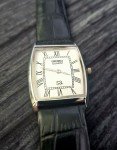 Men's Vintage Seiko Slim Silver Tank Watch