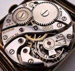 Bulova 14k Rose Gold Vintage Pilot Watch 1942