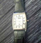 Men's Vintage Seiko Slim Silver Tank Watch