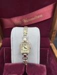 1940s Vintage Hamilton Ladies Cocktail Watch with Box
