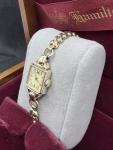 1940s Vintage Hamilton Ladies Cocktail Watch with Box