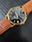 Vintage Seiko Gold & Leather Slim Men's Watch