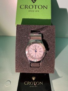 Vintage Croton Men's Stainless Steel Diving Watch