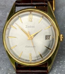 Zodiac Automatic Men's 34mm Vintage Swiss Watch