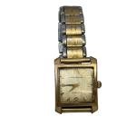 Vintage Nivada Grenchen Antarctic VI Men's Gold Watch