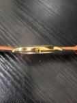 Vintage Seiko Gold & Leather Slim Men's Watch