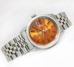 Rolex Oyster Perpetual Automatic Date Orange Dial 34mm