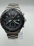 Seiko Flightmaster Quartz Chronograph Vintage Watch 42mm