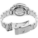 Seiko 5 Sports Men's Silver-Tone Vintage Watch