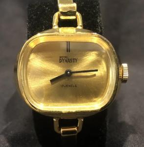 Royal Dynasty Women's Mechanical Vintage Watch, 17 Jewels