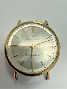 Eterna Matic Centenaire "61" Steel and Gold Watch