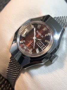 Vintage Hamlin 360 Datomatic Women's Mechanical Watch