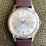 Vintage Gruen Art Deco Stainless Steel Wristwatch