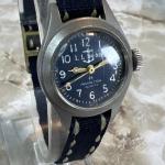 LL Bean Hamilton Ladies Field Watch Blue Dial