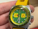 Zodiac Sea Dragon Chronograph - Yellow and Green