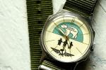 POBEDA BURAN Vintage Arctic Polar Bear Watch