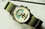 POBEDA BURAN Vintage Arctic Polar Bear Watch